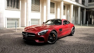 Red Mercedes-AMG GTS Loud Revs, Accelerations and Sounds! [Mr Voon]
