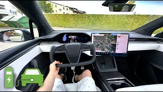 2023 Tesla Model X Plaid 1020HP Consumption Test