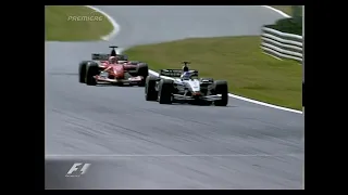 2003 Austria GP Race - Raikkonen & Barrichello