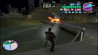 GTA Vice City I GOT NO CHILL CRAZY MOST WANTED LEVEL #gta