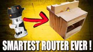 A little router table that costs nothing!
