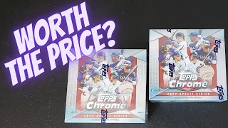 2022 Topps Chrome Update Mega Box x2! Worth the Price Tag?