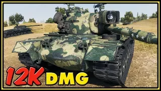 M48A5 Patton - 12K Damage - World of Tanks Gameplay