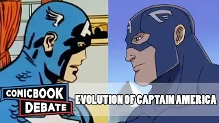 Evolution of Captain America in Cartoons in 14 Minutes (2018)