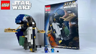Massig Funktionen mit gerade mal 360 Teilen: LEGO Star Wars "Jango Fett's Slave I" Review | Set 7153
