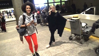 The Beautiful Nathalie Emmanuel Of Game Of Thrones Arrives In LA