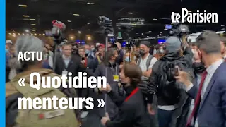 Des journalistes de l'émission "Quotidien" exfiltrés du meeting d'Eric Zemmour