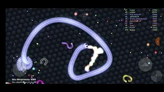 A primeira jogatina de Gabri Stumble de slither.io-Slither.io