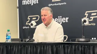 Matt Painter after Purdue beats Michigan State and wins 26th Big Ten Title