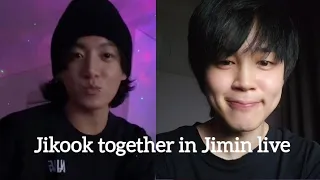 Jikook were together in Jimin’s live 2023 / jikook moments