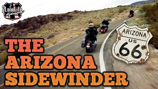 Riding Harleys on the Route 66 Arizona Sidewinder | Kingman to Oatman, AZ | 2LaneLife Clips