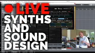 Live Synths and Sound Design! VST plugins including Stutter Edit - Dune 3  - Repro - Serum - Razor