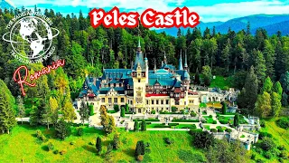 Peles Castle, Romania. Inside & Outside in the Castle Grounds with Guided Tour