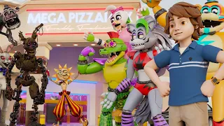 A Normal Day at The Pizzaplex... | FNAF SECURITY BREACH....