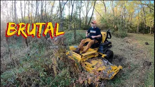 Testing a MASSIVE mower