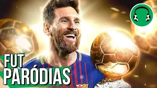 ♫ MESSI ERGUE A 6ª BOLA DE OURO | Paródia Radioactive - Imagine Dragons