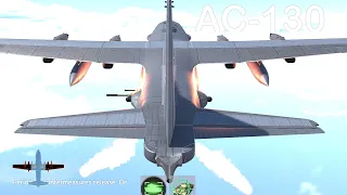 Playing as an AC-130 GUNSHIP in War Thunder.....