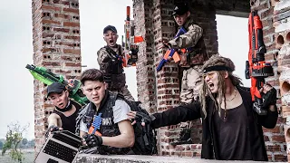 LTT Game Nerf War : Warriors SEAL X Nerf Guns Fight Rocket Crazy Legendary Police Of The City