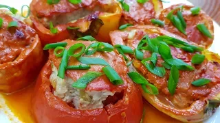 ПРОСТО ВОЗЬМИТЕ ОВОЩИ И СДЕЛАЙТЕ ЭТУ НЕРЕАЛЬНУЮ ВКУСНОТУ // ФАРШИРОВАННЫЕ ОВОЩИ