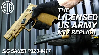 The Licensed US Army M17 Replica - SIG Sauer P320 M17 GBB Pistol Review