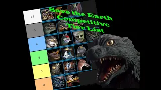 Ranking Every Godzilla Save the Earth Character COMPETITIVELY