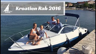 Kroatien Rab 2016 Motorboot Bayliner Capri 2052