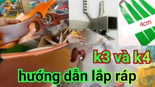 Mẫu ná cao su bá gỗ siêu chính xác k3 và k4 không cần cọc