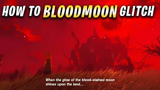 NEW BLOOD MOON Glitch in Tears of the Kingdom