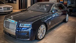 2021 Rolls Royce Ghost Extended Wheelbase Review & Walkaround In [4K]