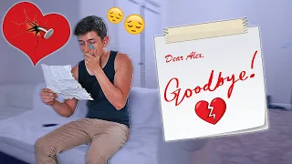 Leaving My Boyfriend With ONLY A Goodbye Letter!