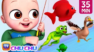 Baby Goes Fishing Song + More ChuChu TV Baby Nursery Rhymes & Kids Songs