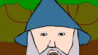 Animated Gandalf Epic sax Guy