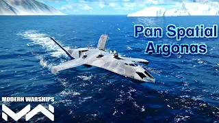 Modern Warships : New Ship ekranoplan Pan Spatial Argonas Full Game Play | Anti Submarine Ship?