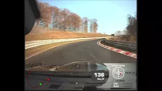 Nordschleife Fuchsröhre difficult situation no crash BMW M3