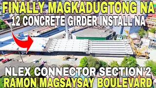 FINALLY MAGKADUGTONG NA TUMAWID NA CONCRETE GIRDER DALAWANG SPAN FINISH NA Nlex connector section'2!