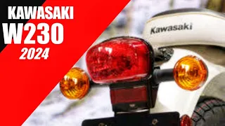 All NEW Kawasaki W230, 2024: New Cool Retro Designed