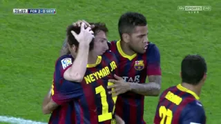 Lionel Messi vs Sevilla (Home) 13-14 HD 1080i By IramMessiTV