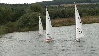 RC Sailing Boats 1m class in strong wind