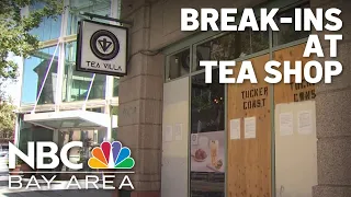 San Jose business owner dealing with multiple break-ins at his tea shop