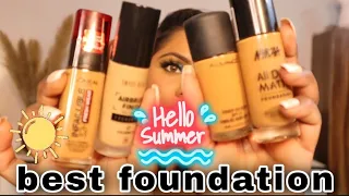 TOP-10 BEST FOUNDATION FOR SUMMER'S//MY SHADES (NC-45)//Review//BWF
