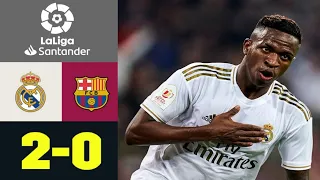 Real Madrid 2-0 FC. Barcelona 2020