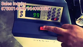 Best Bundle Note Counting Machine 2022/ Godrej Swift Turbo Floor How to use By Vikas Singh