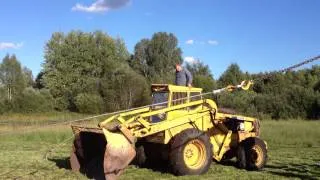 how to climb out an volvo bm 641