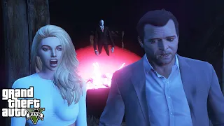 What Happens if The Loading Screen Girl Enters This CURSED Location in GTA 5