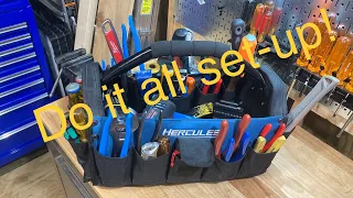 Do it all maintenance tool bag tour! My first attempt.