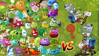 PvZ 2 9.1.1 | All Plants Power Up Challenge Zcorp Chair Racer Zombie