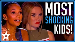 MOST SHOCKING Kid Auditions from Got Talent! Featuring Britain's Got Talent and More!