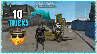 TOP 10 NEW TRICKS IN FREE FIRE | FREE FIRE TIPS AND TRICKS || BFC GAMER ||