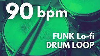 Funk Lo fi Drum Loop - 90 bpm