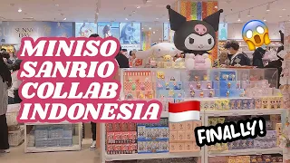 FINALLY!!! Miniso X Sanrio Indonesia 💖 | haul & unboxing ☁️